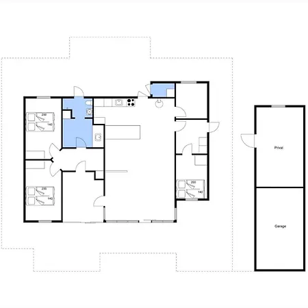 Ha381 - Vandet Vest 12 Ferienhaus *